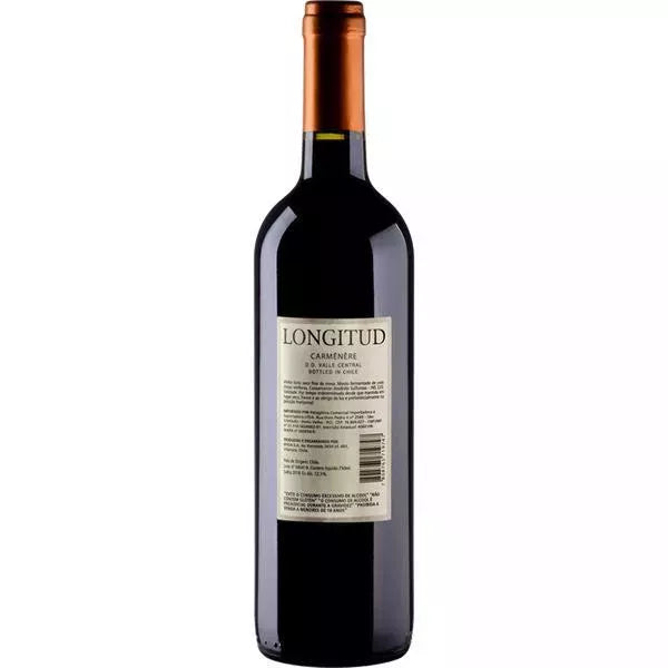 Vinho Chileno Carménère Longitud 750ml