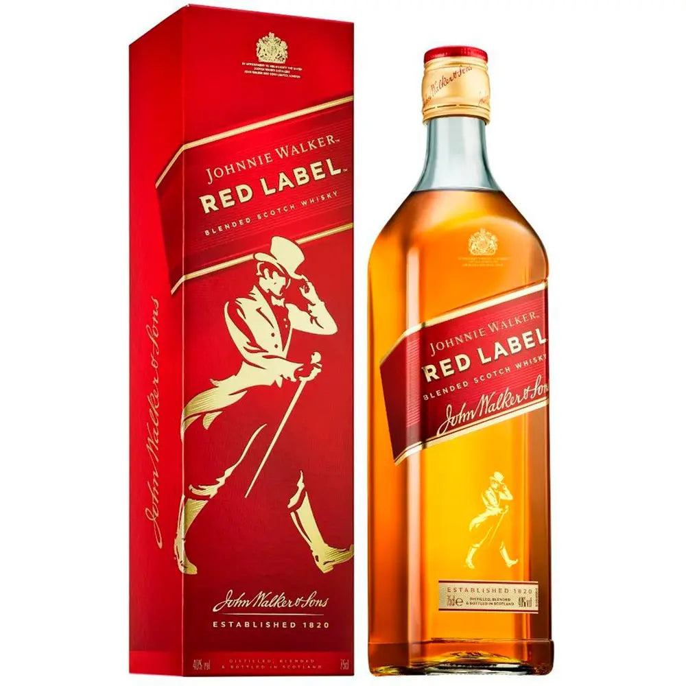 Whisky Escocês Red Label Johnnie Walker 750ml