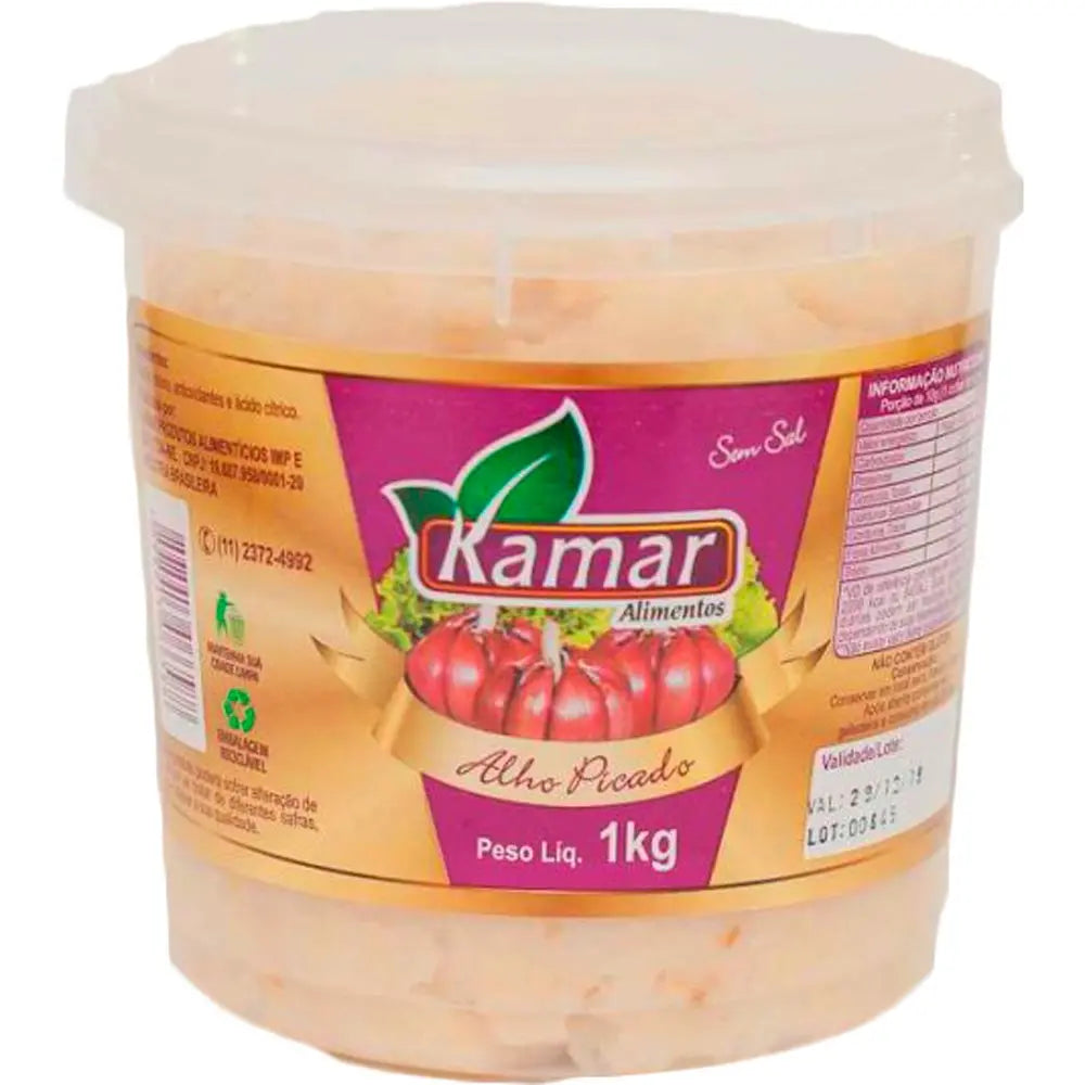Alho Triturado Saboralli Kamar 1kg