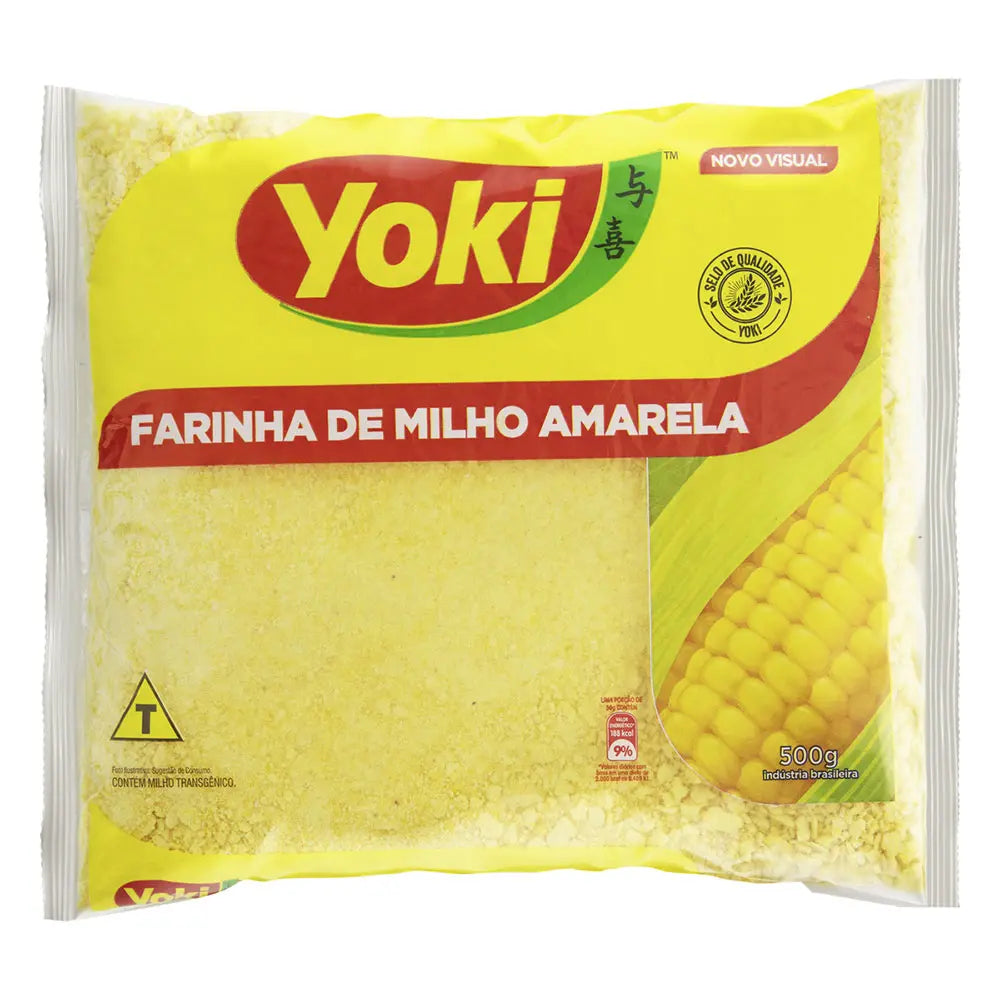 Farinha de Milho Amarela Yoki Pacote 500g