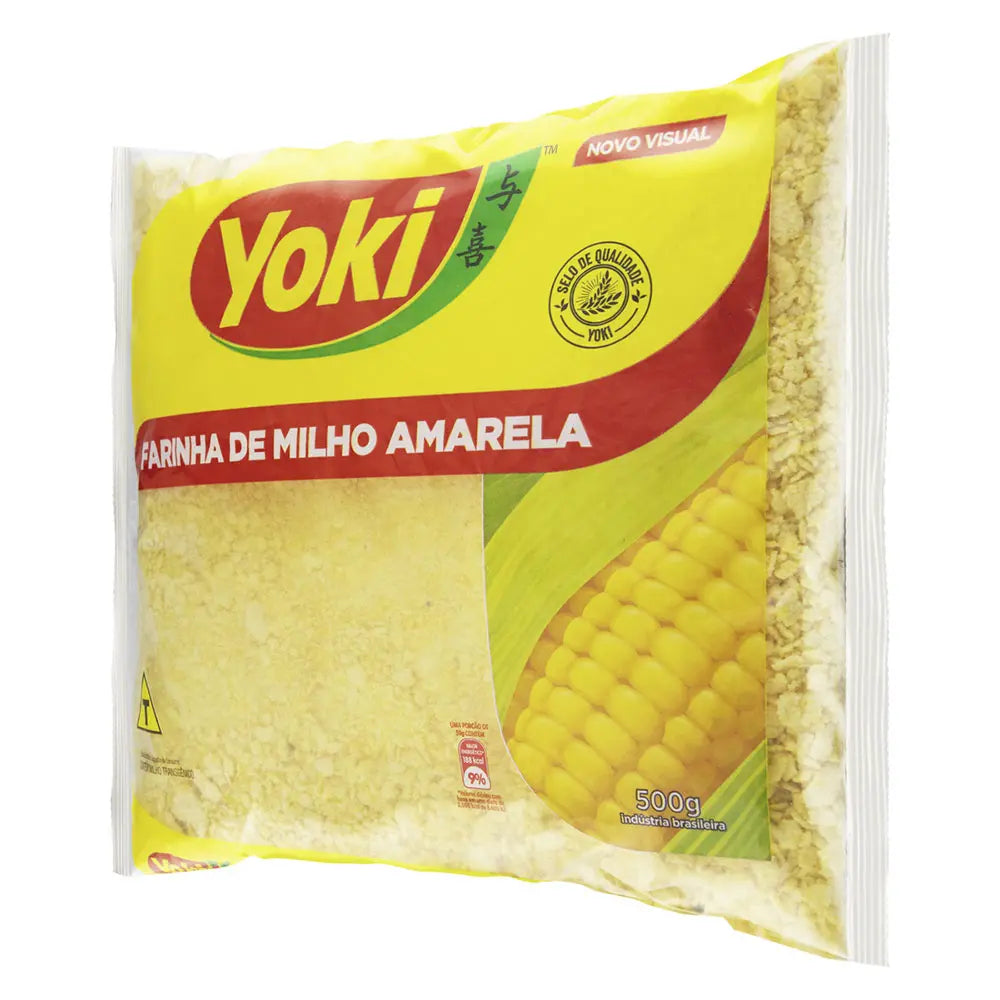 Farinha de Milho Amarela Yoki Pacote 500g
