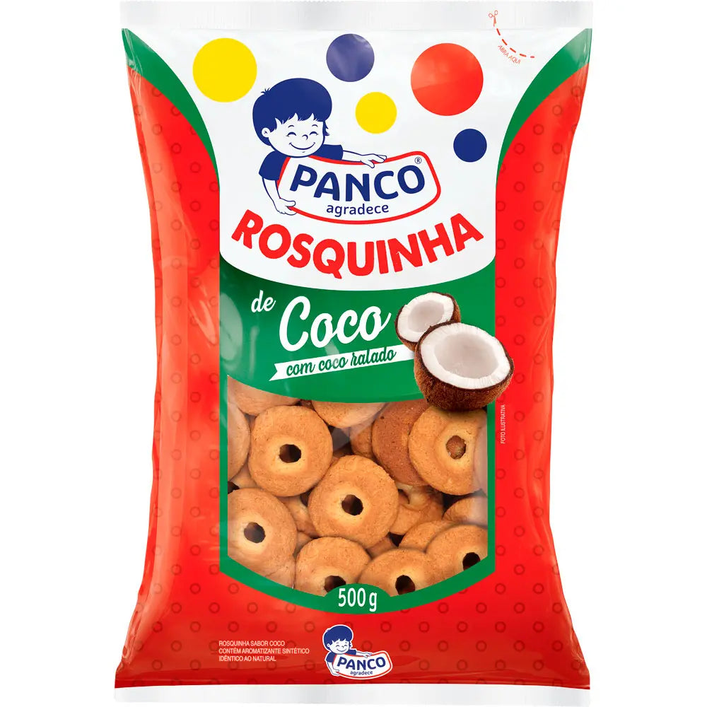 Rosquinha de Coco Panco 500g