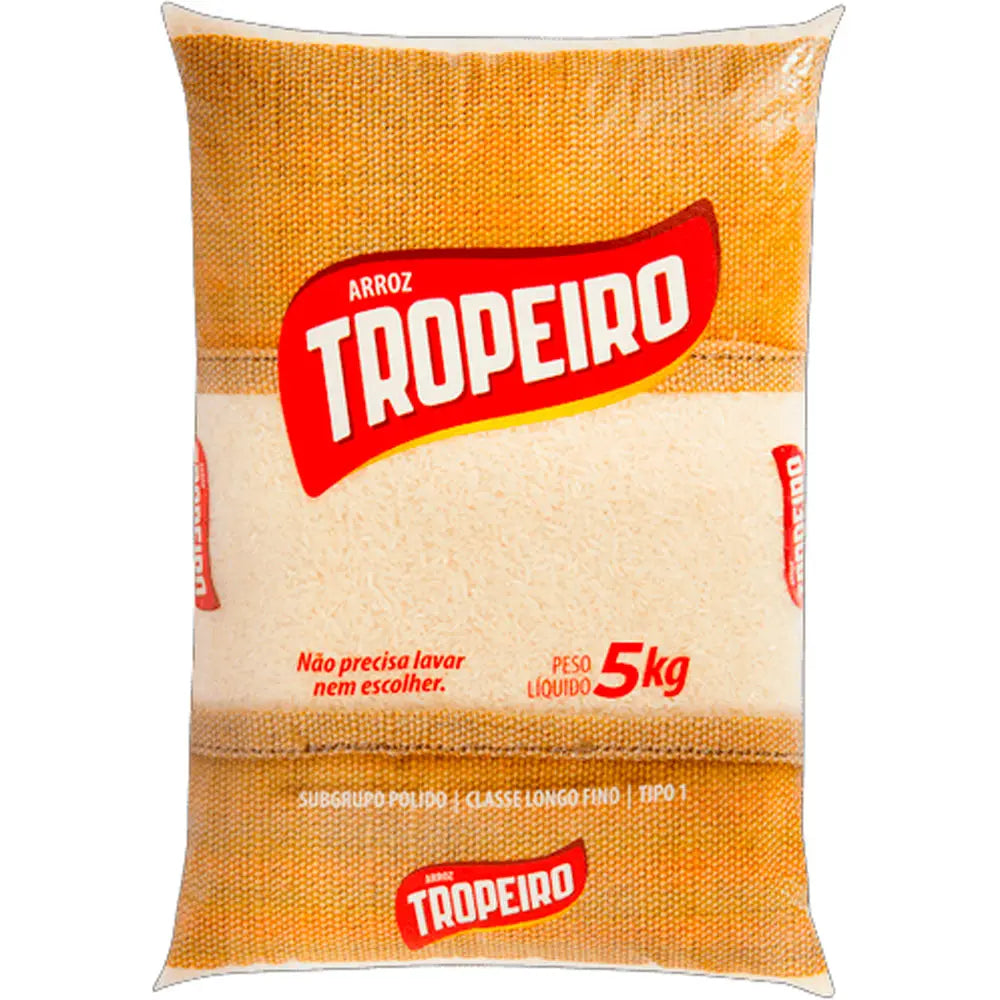 Arroz Tipo 1 Tropeiro Pacote 5Kg