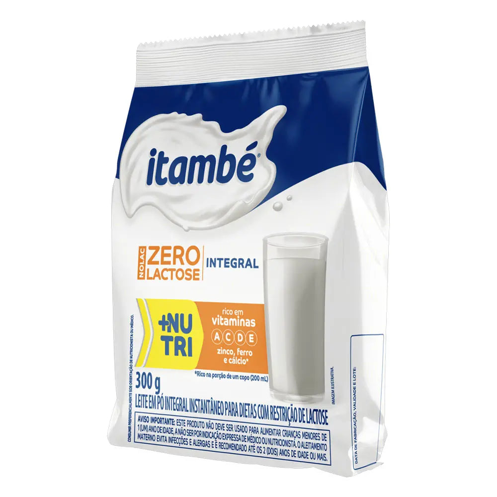 Leite em Pó Integral Zero Lactose Itambé 300g
