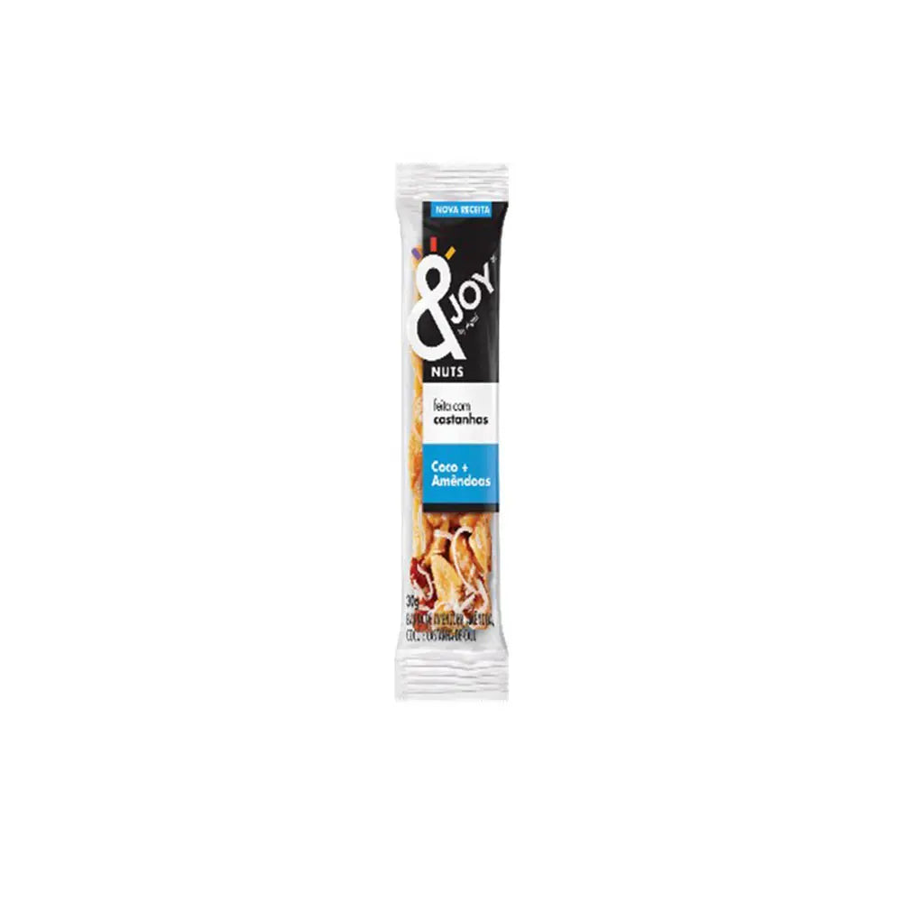 Barra De Nuts Enjoy Regular Coco e Amêndoa 30g