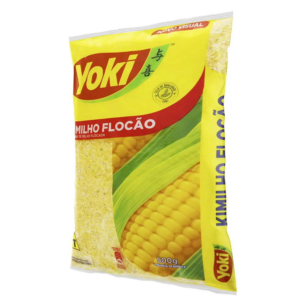 Farinha de Milho Flocão Yoki Kimilho Pacote 500g