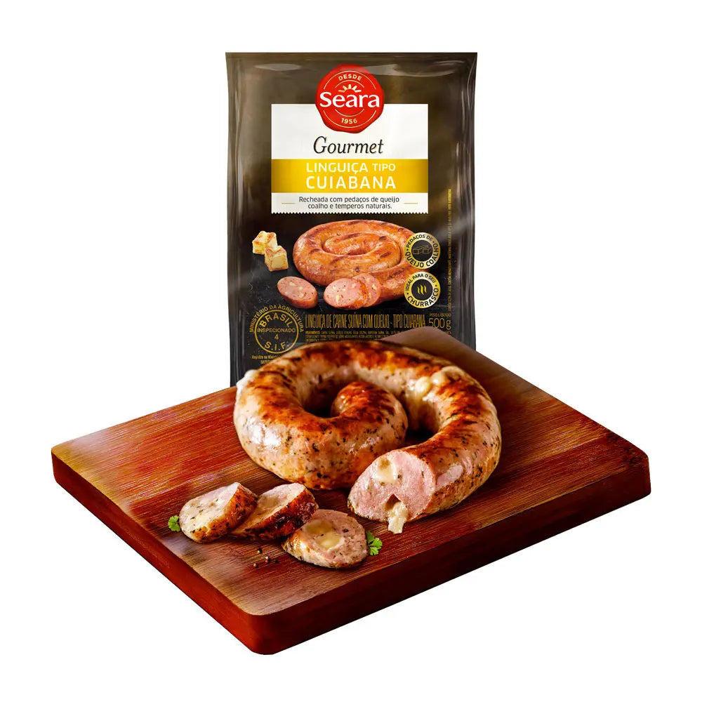 Linguiça tipo cuiabana Seara Gourmet 500g