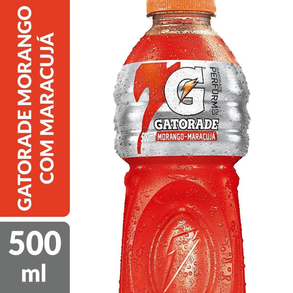 Isotônico Sabor Morango E Maracujá Gatorade 500ml