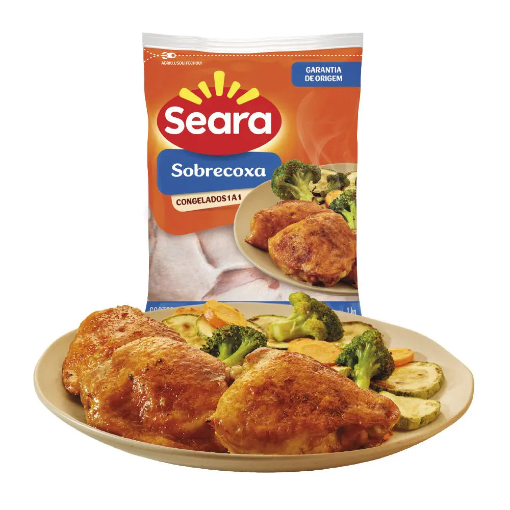 Sobrecoxa Seara IQF 1kg