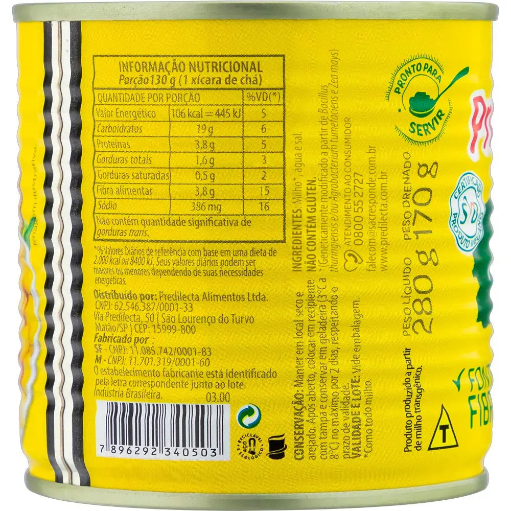 Milho Verde Predilecta 170g