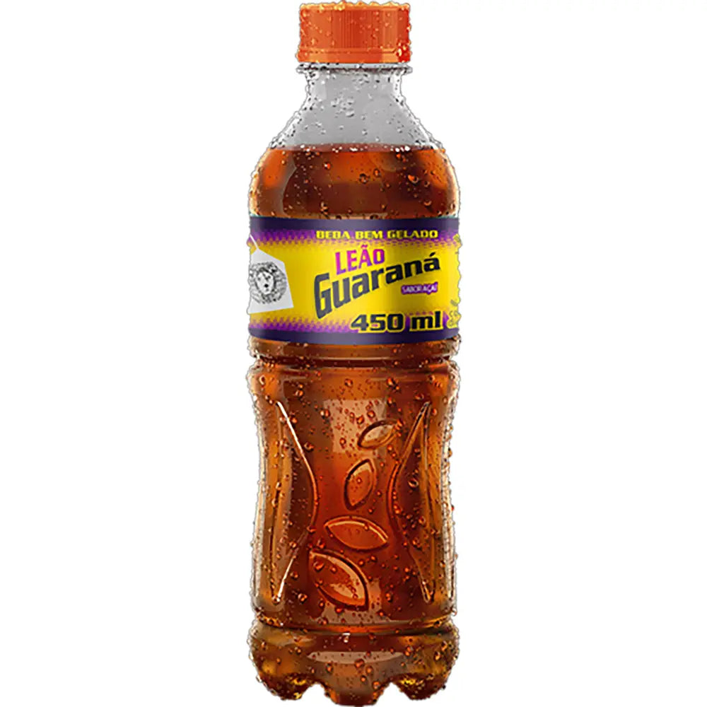 Guaraná Power Leão Sabor Açaí PET 450ML
