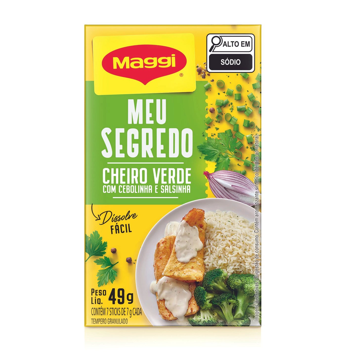 Tempero MAGGI Meu Segredo Cheiro Verde 49g