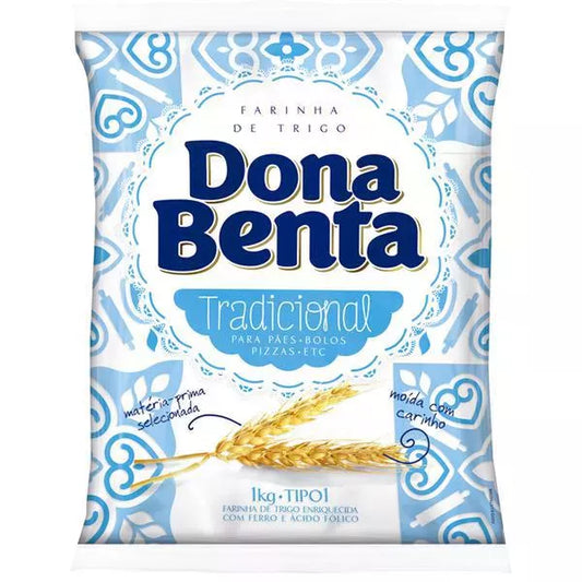 Farinha de Trigo Tradicional Dona Benta 1kg