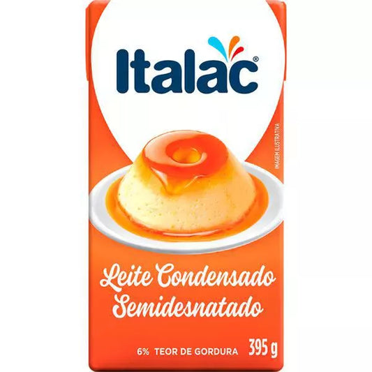 Leite Condensado Semidesnatado Italac 395g