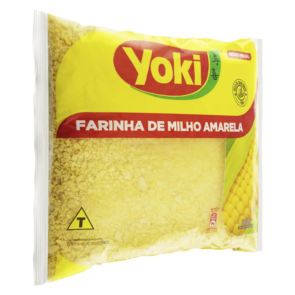 Farinha de Milho Amarela Yoki Pacote 500g