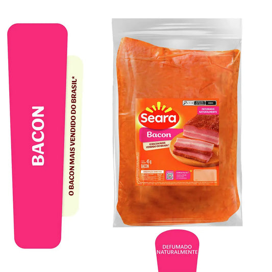 Bacon Suino Defumado Seara Peça