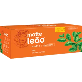 Chá Mate Natural Leão 40g