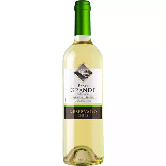 Vinho Chileno Sauvignon Blanc Paso Grande 750ml