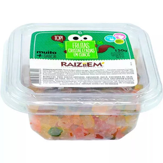 Frutas Cristalizadas Raiz do bem 150g