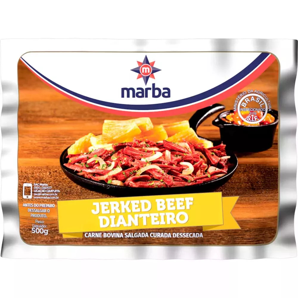 Charque Jerked Beef Marba 500g