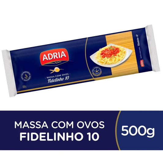 Macarrão com Ovos Fidelinho Adria 500g