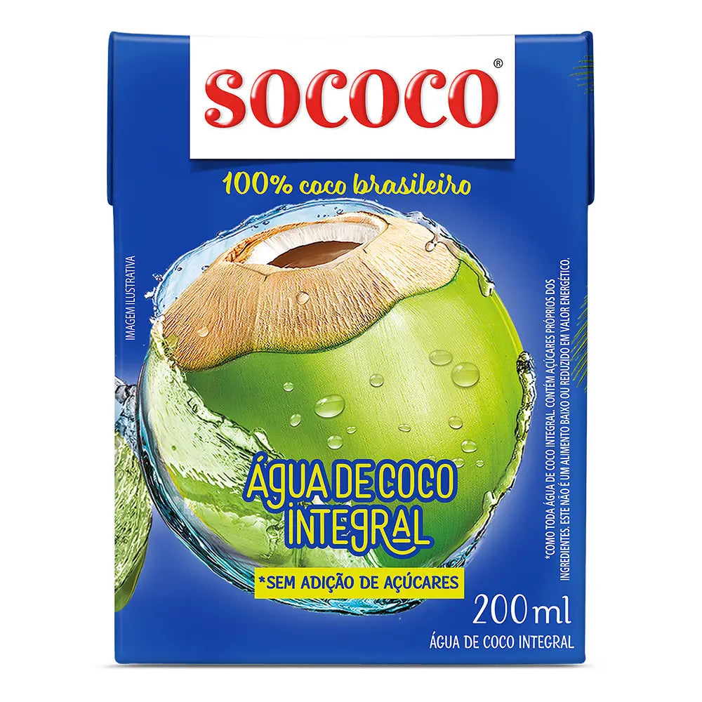 Água de Coco Sococo 200ml