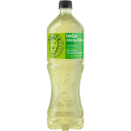 Chá Verde Sabor Limão Zero Leão 1,5L