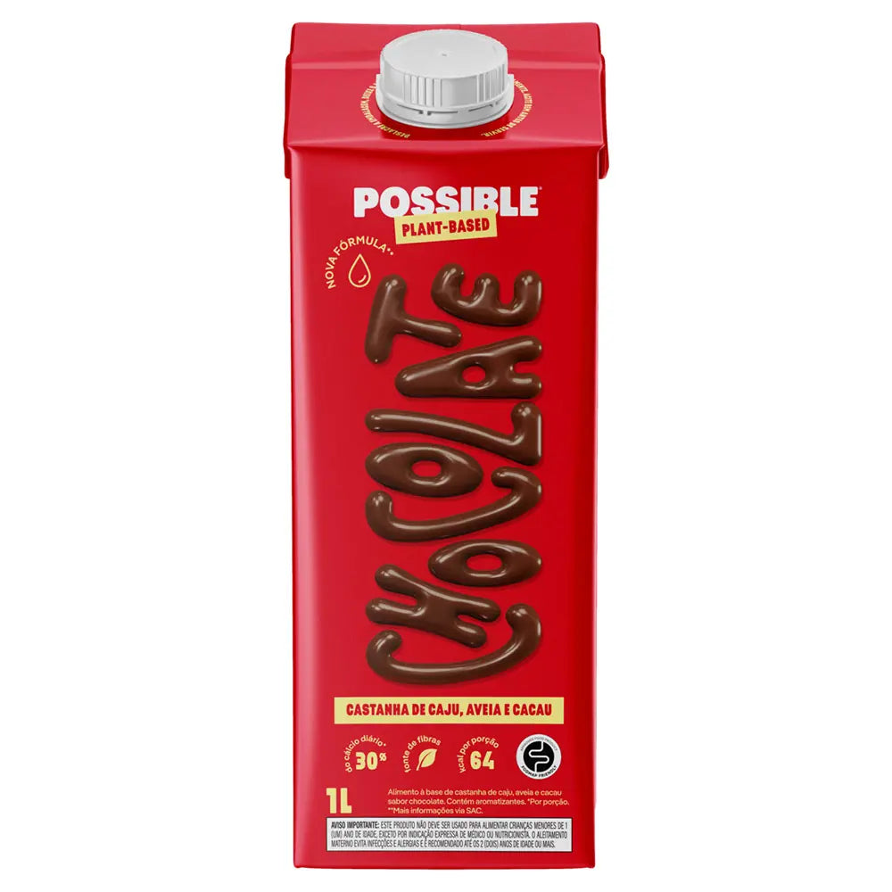 Bebida Vegetal Possible Caju/Cacau 1l