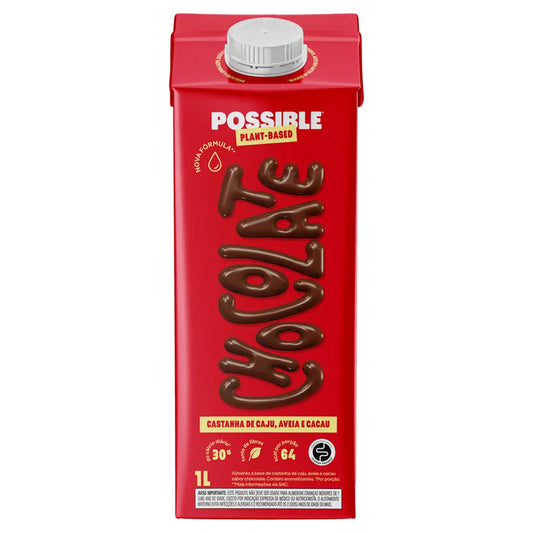 Bebida Vegetal Possible Caju/Cacau 1l