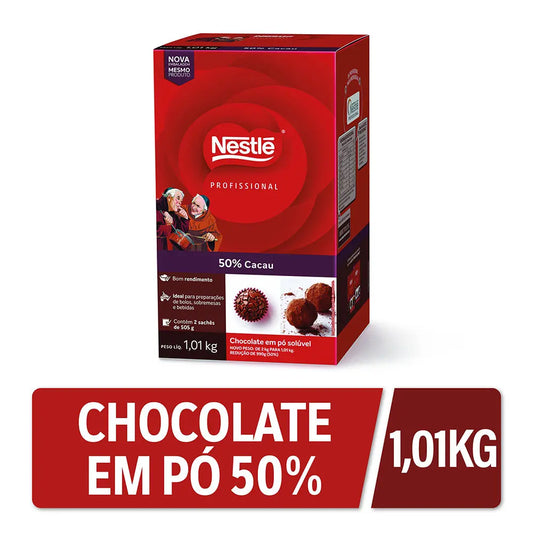 Chocolate em Pó 50% Cacau Dois Frades® 1,01kg