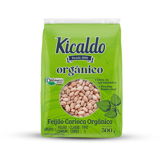 Feijão Carioca Orgânico Kicaldo 500g