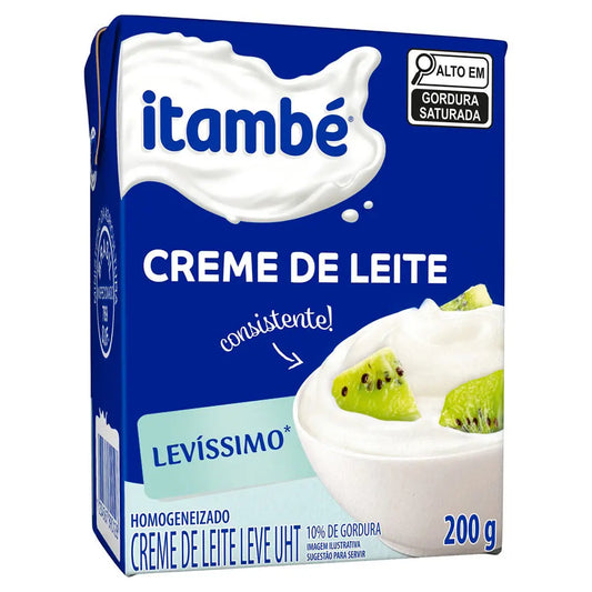 Creme de Leite UHT Levíssimo Homogeneizado Itambé 200g