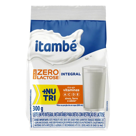 Leite em Pó Integral Zero Lactose Itambé 300g