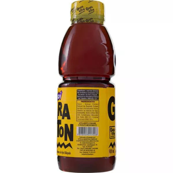 Bebida Mista de Guaraná e Açaí Guaraviton 500ml