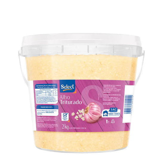 Alho Triturado Balde Select 2kg
