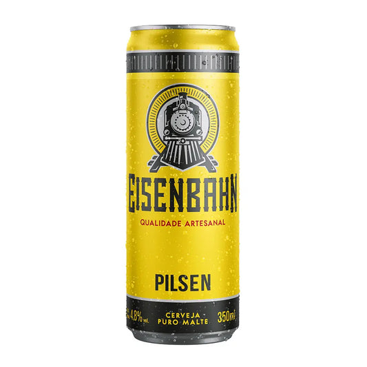 Cerveja Eisenbahn Pilsen Puro Malte Lata 350ml