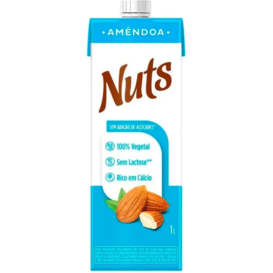Leite Amêndoa Zero Nuts 1L