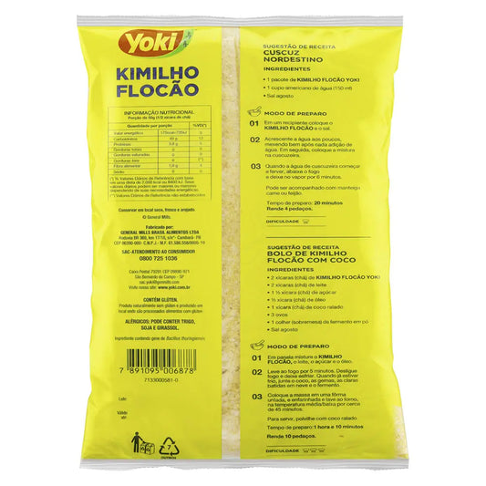 Farinha de Milho Flocão Yoki Kimilho Pacote 500g