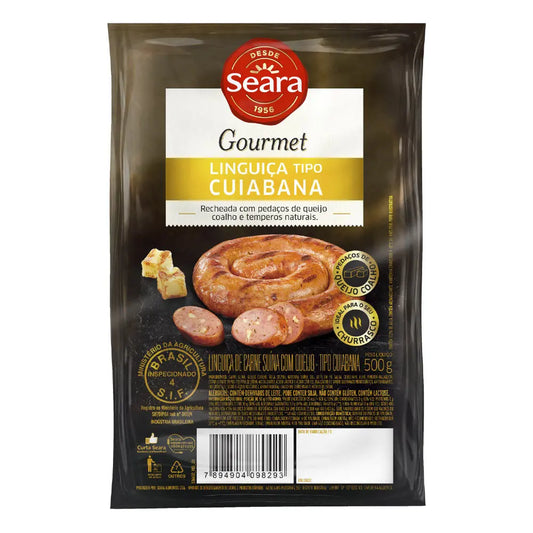 Linguiça tipo cuiabana Seara Gourmet 500g
