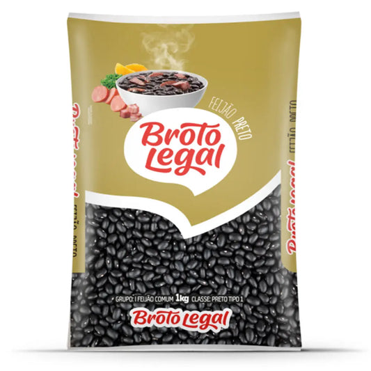 Feijão Preto Broto Legal 1kg
