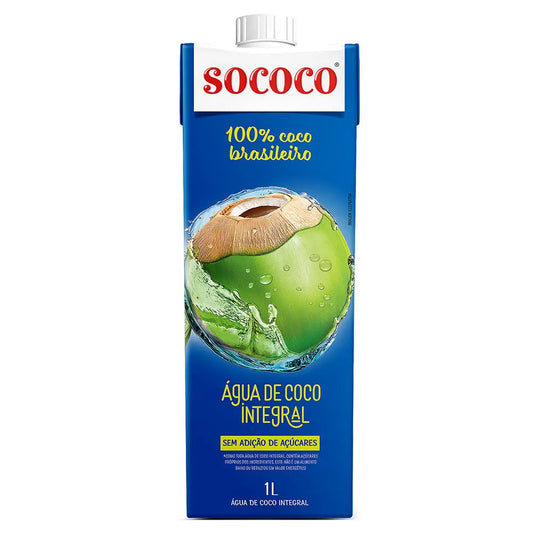 Água de Coco Integral Sococo 1L
