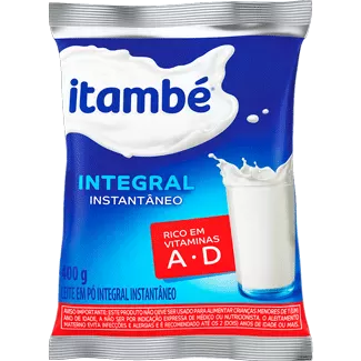 Leite em Pó Integral Instantâneo Itambé 400g