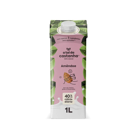 Bebida Vegetal A Tal da Castanha Amendoa 1l