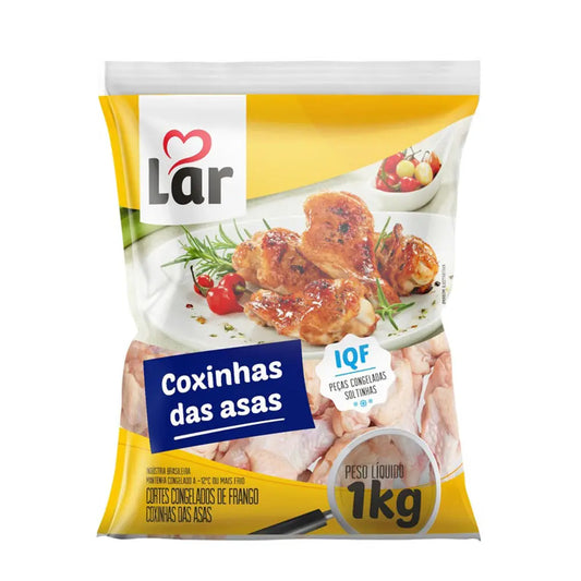 Coxinha da Asa de Frango Congelada Lar 1Kg