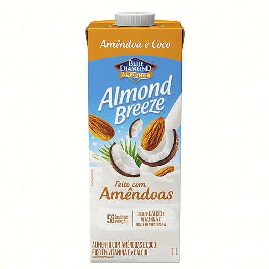 Bebida á Base de Amêndoas Coco com Amêndoas Almond Breeze 1L