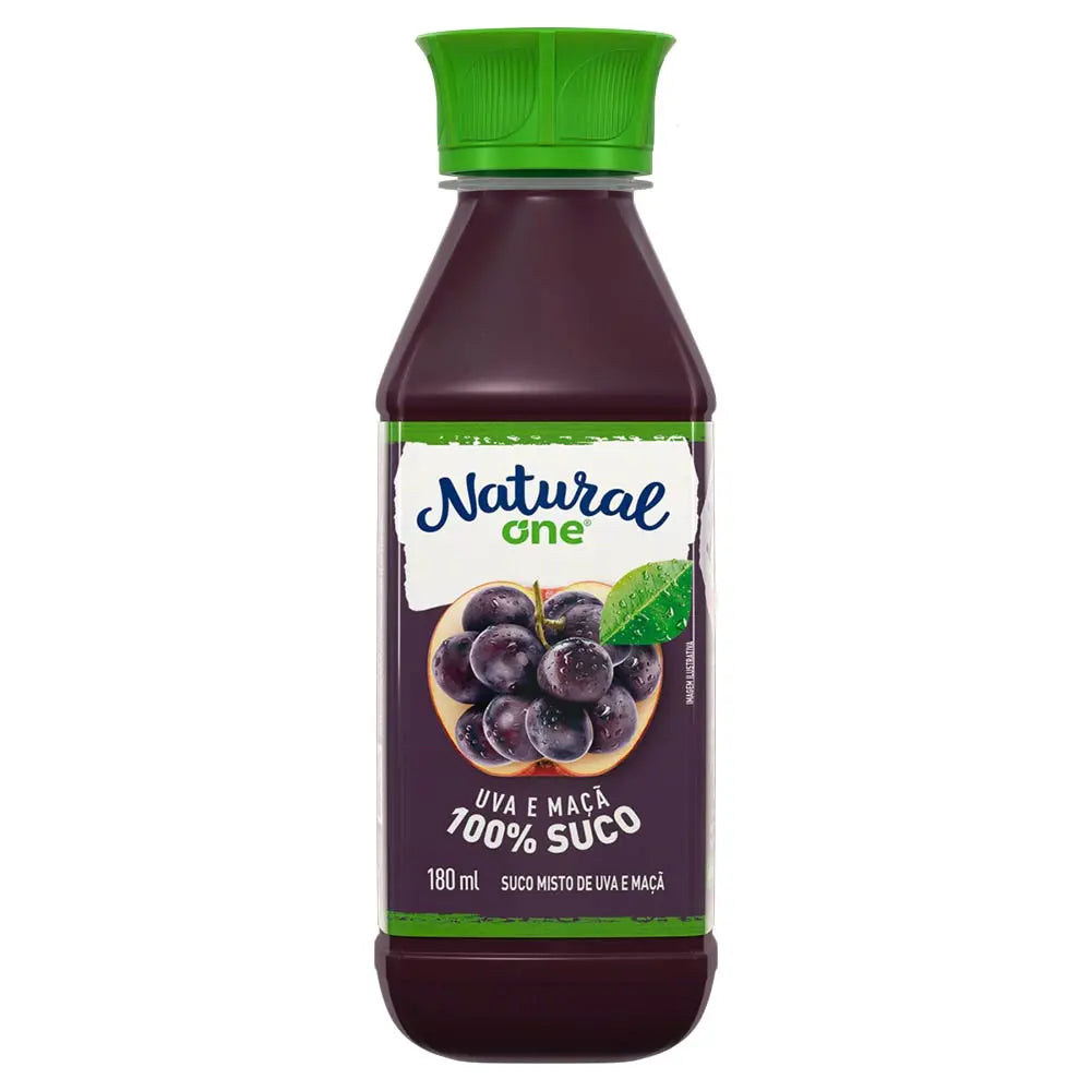 Suco de Uva e Maçã Natural One 180ml
