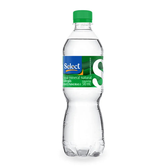 Água Mineral com Gás Select 510ml