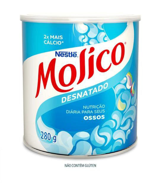 Leite em Pó Molico Desnatado Lata 280g